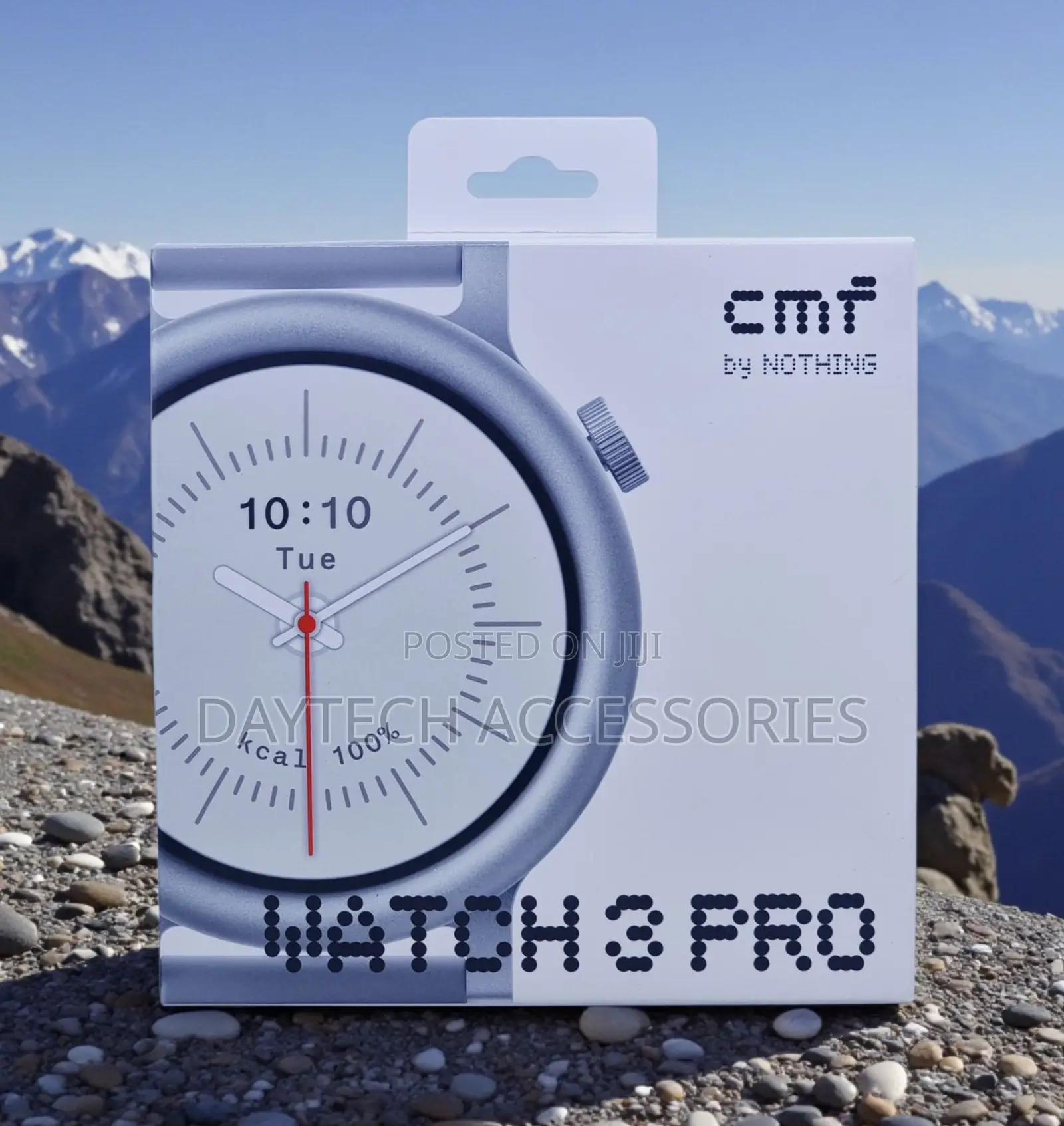 This Is a CMF by Nothing Watch 3 Pro in Dark Grey.