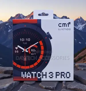This Is a CMF by Nothing Watch 3 Pro in Dark Grey.