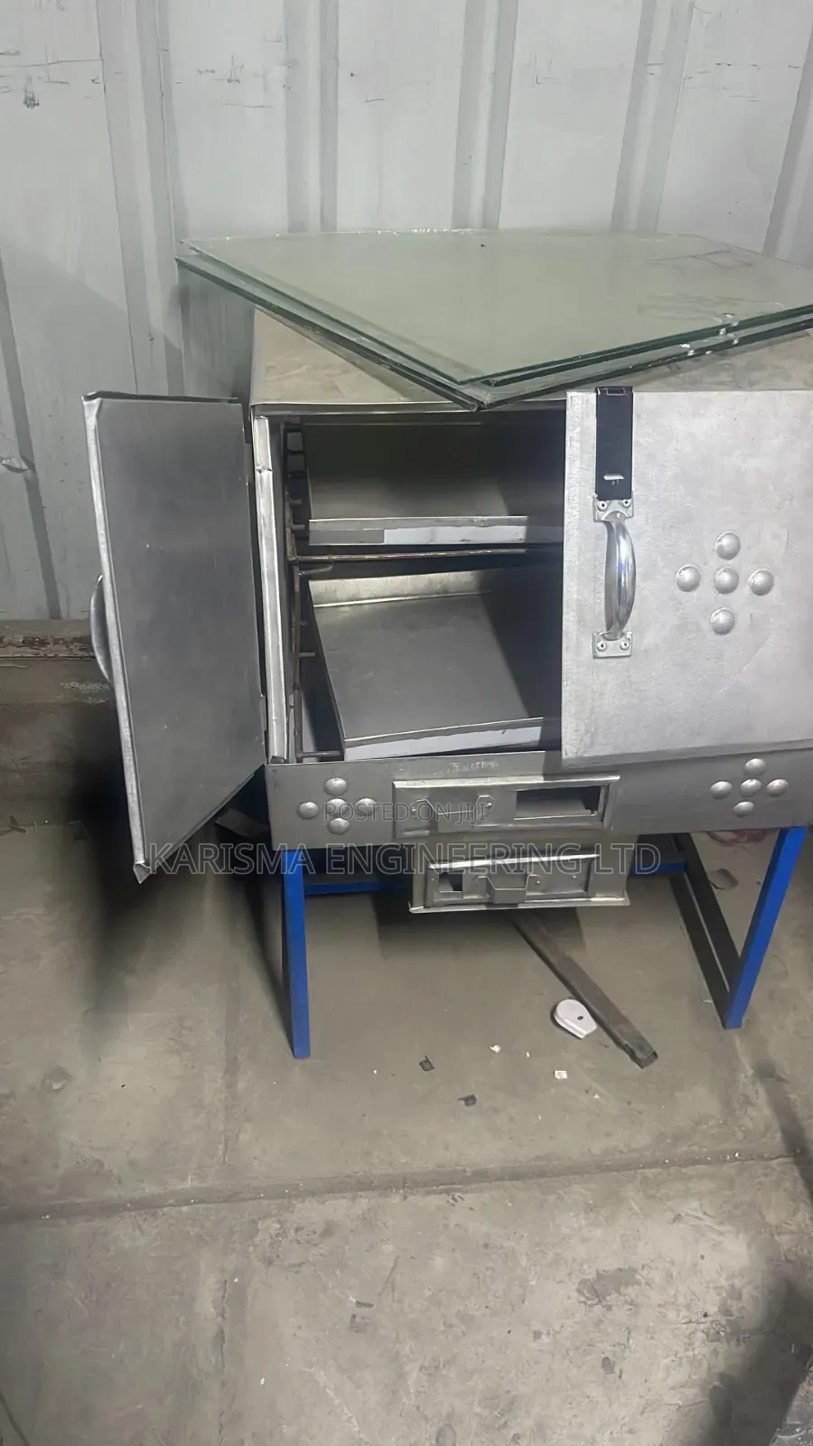Locally Fabricated Charcoal Oven