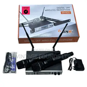 BNK Bm-100 Dual Uhf Wireless System