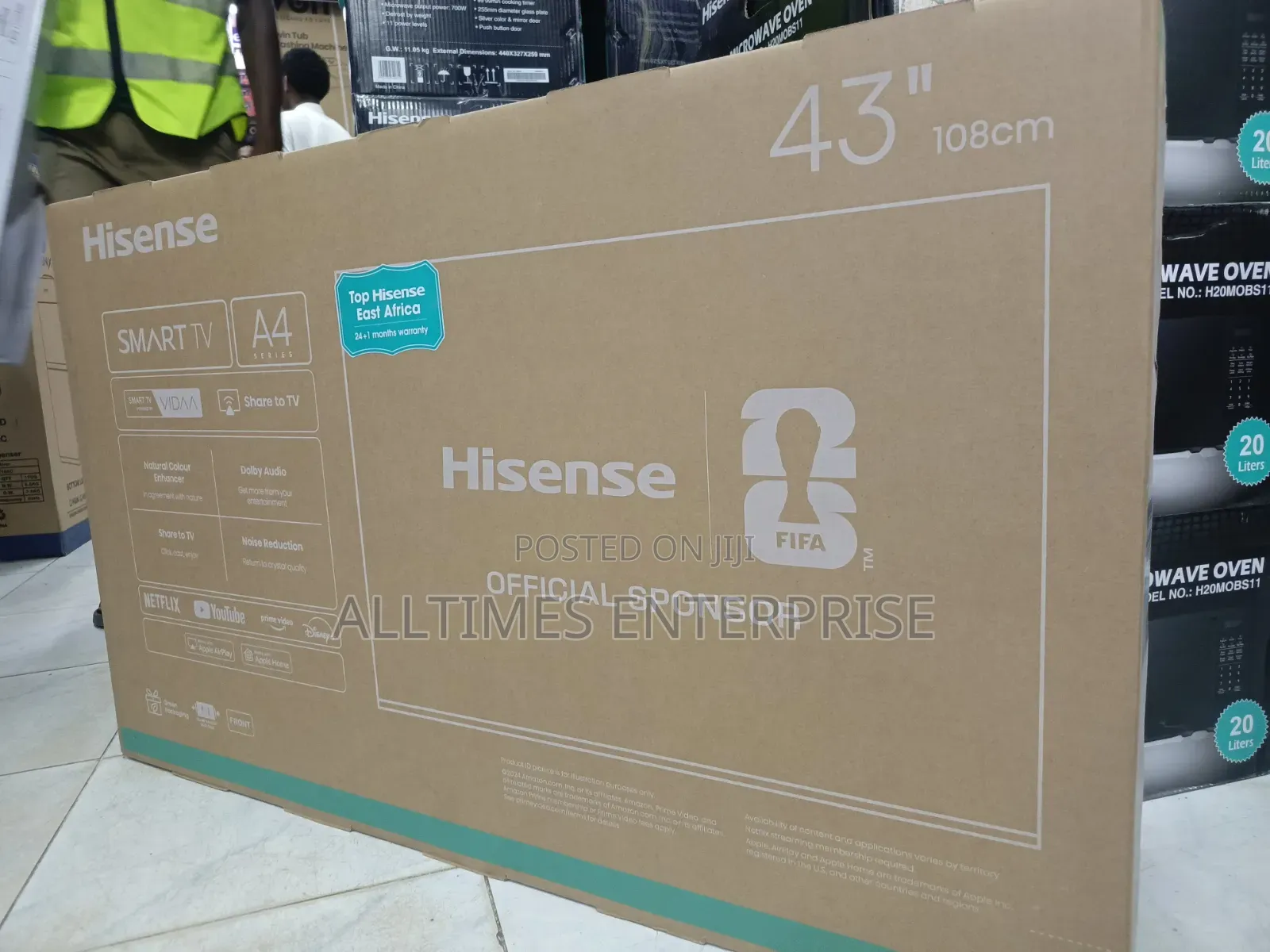 Hisense 43 Inches Smart Tv Vidaa Netflix