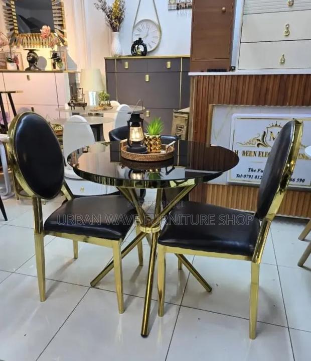Black Goldish Coffee Table