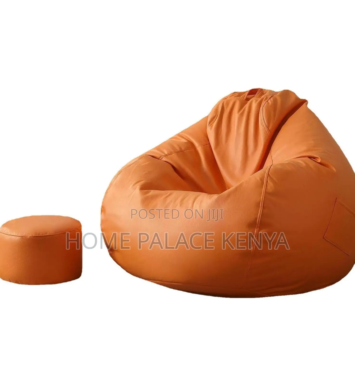Bean Bag: Round Waterproof Bean Bag Chair Ottoman