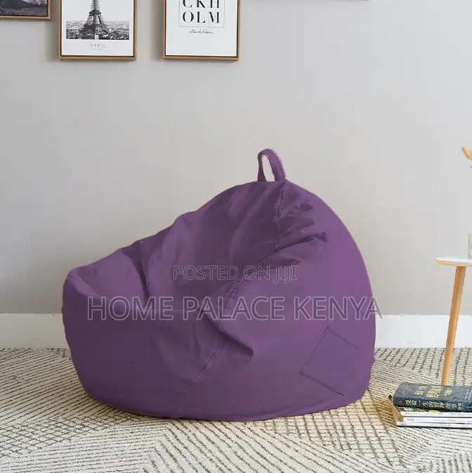 Bean Bag: Round Waterproof Bean Bag Chair Ottoman