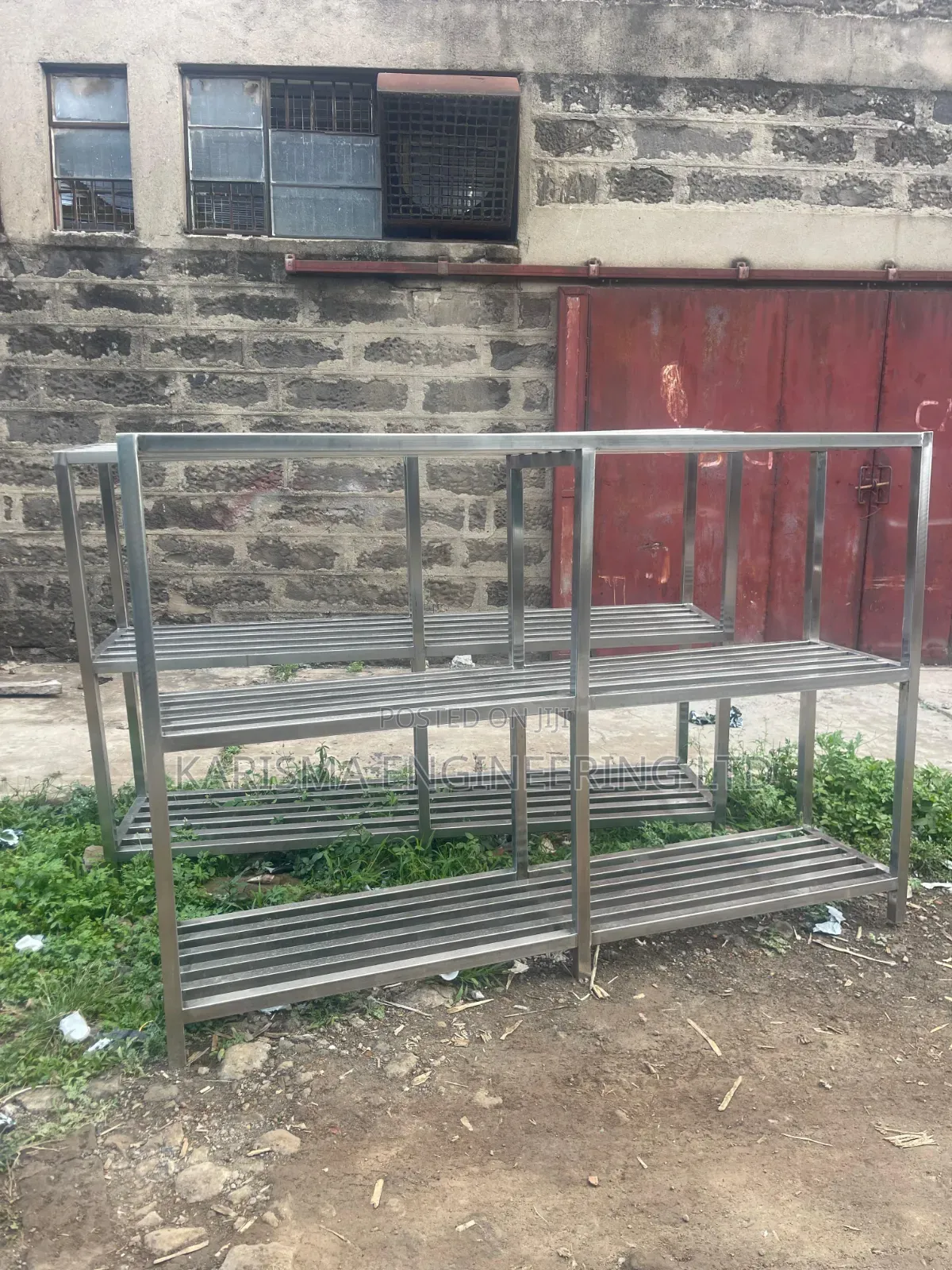 Stainless Steel Shelving Unit
