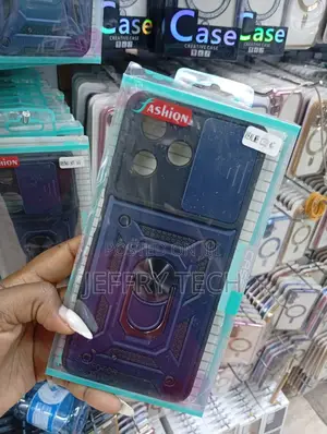 Oppo Reno 12 Blue, Heavy-Duty "Armor" Style Phone Case