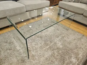Clear Glass Coffee Table