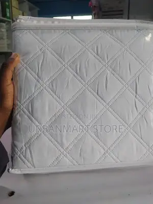Waterproof 6x6 Mattress Protector – White