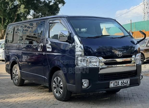 Toyota HiAce 2014 Blue - thumbnail 2