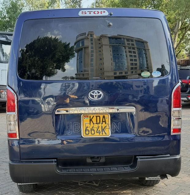 Toyota HiAce 2014 Blue - thumbnail 3