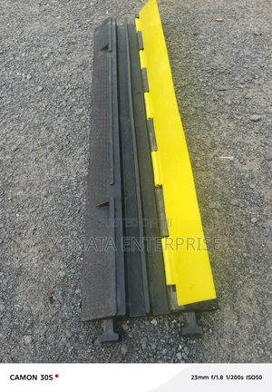 2-channel Rubber Cable Protector/Guard