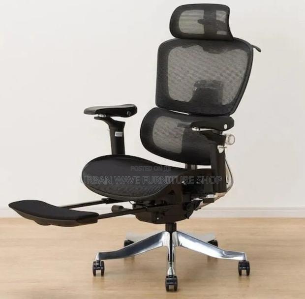 Footrest Orthopaedic Office Chair