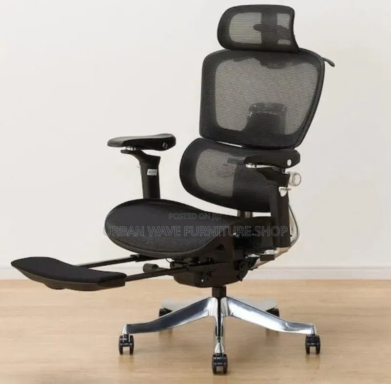 Footrest Orthopaedic Office Chair