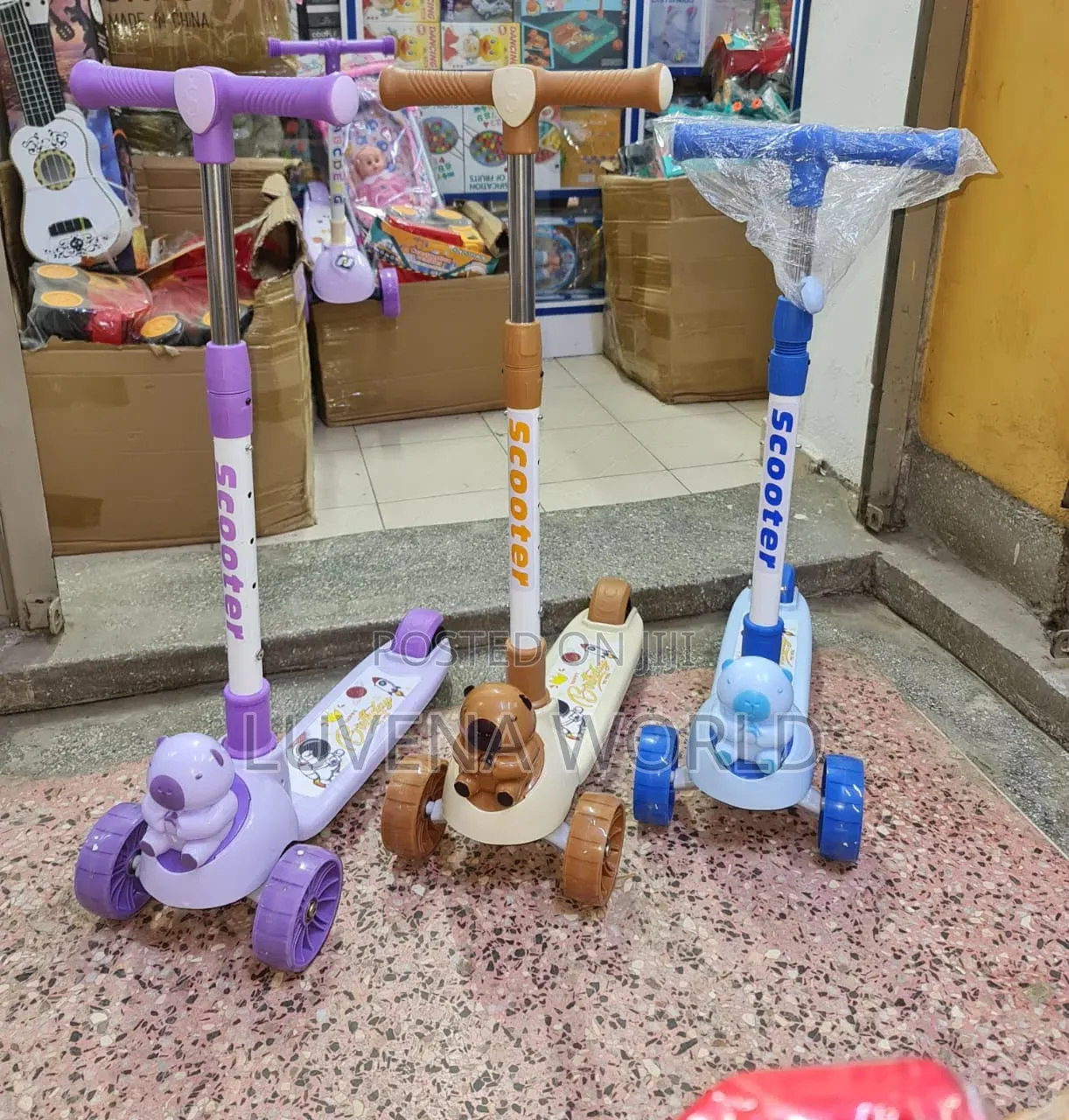 Scooter With Music and Lights