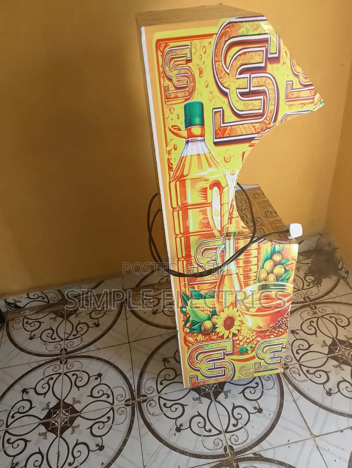 Cooking Oil /Salad Atm With Both Cash and M-Pesa and Backup Battery