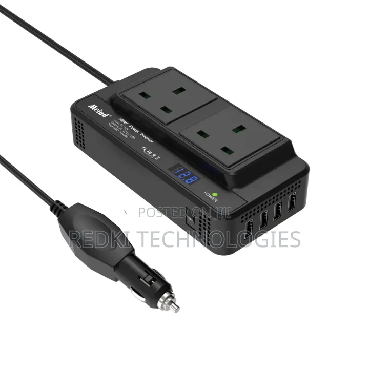 200w Car Inverter Power Charger