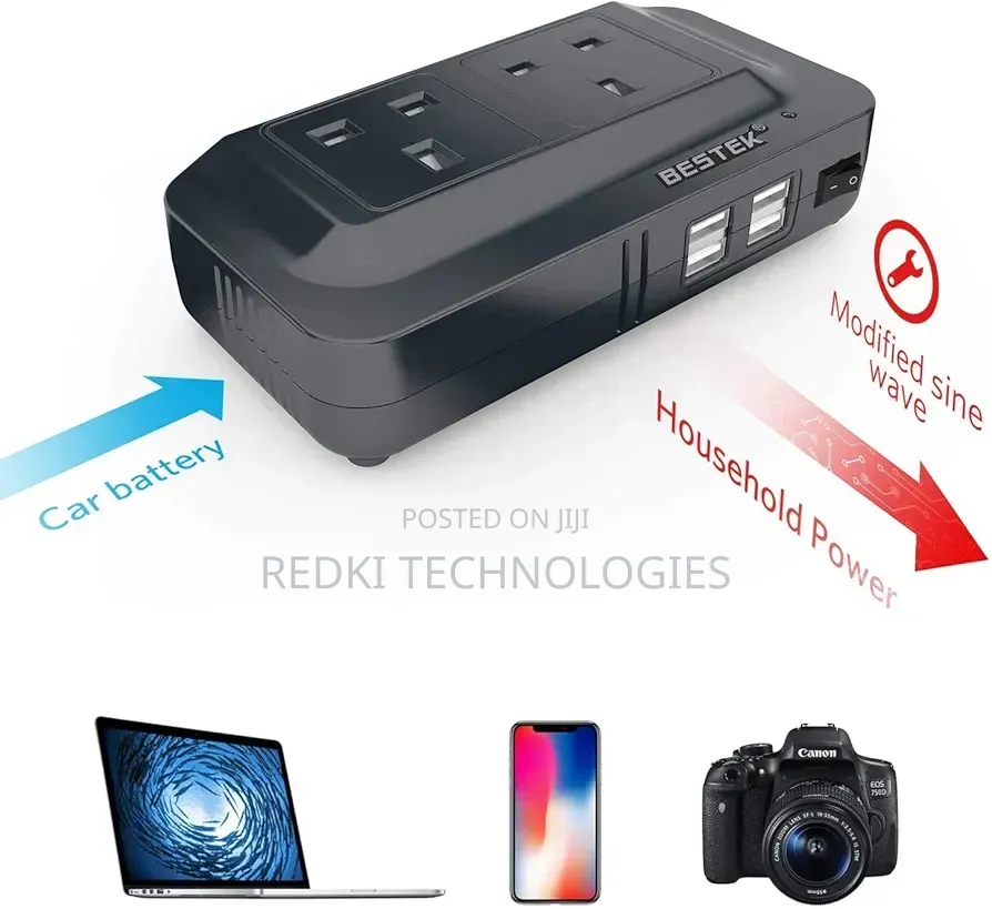 200w Car Inverter Power Charger