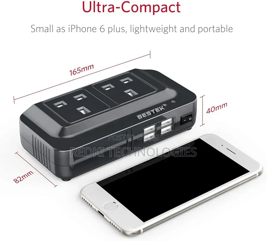 200w Car Inverter Power Charger