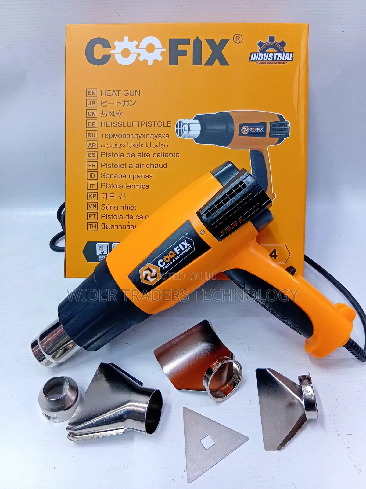 Coofix Cf-Hg004 Heat Gun Kit With a 2000w-2200w Motor