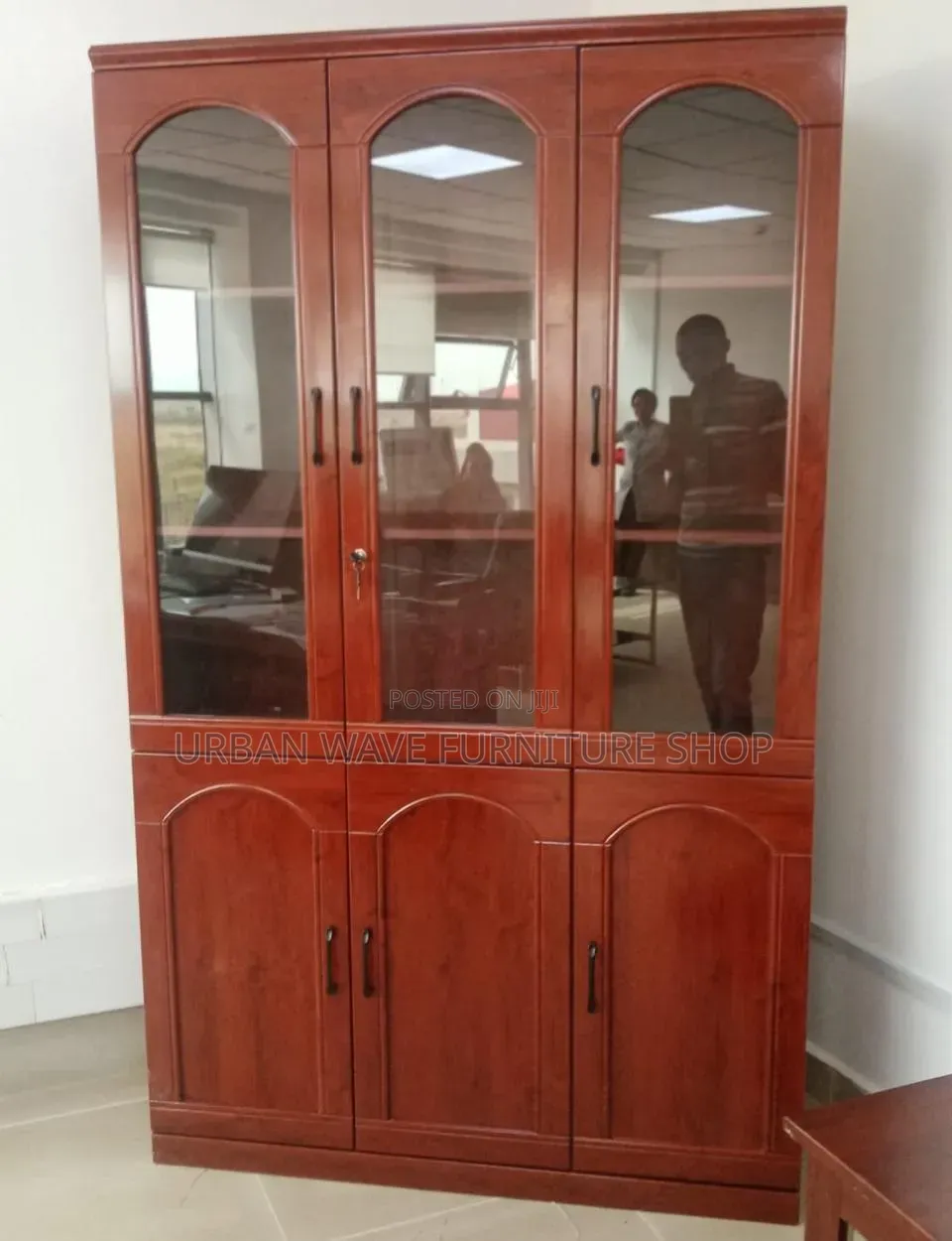 Mahogany Office Filing Cabinet 