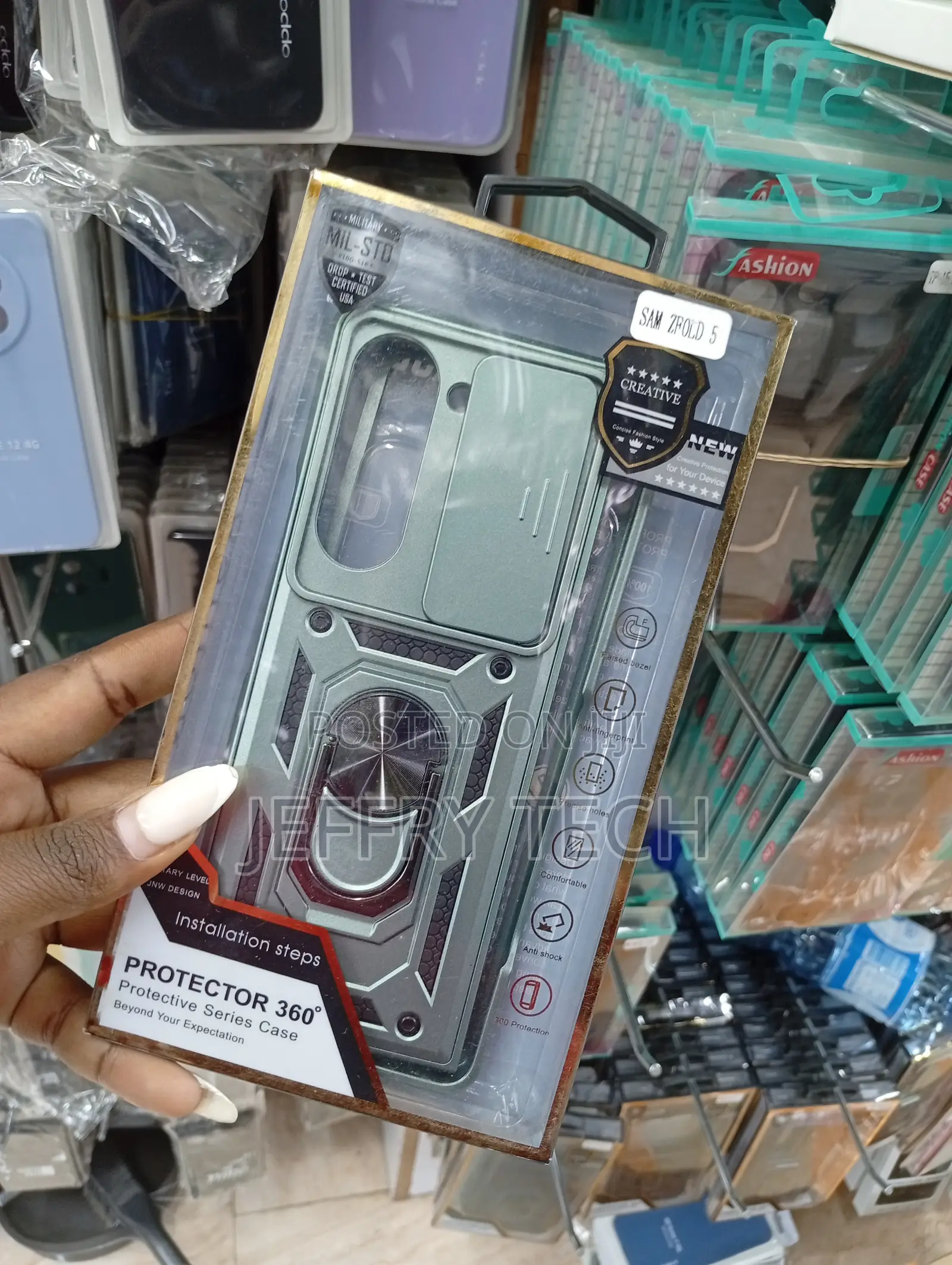 Samsung Galaxy Z Fold 5 Shockproof and Drop-Tested