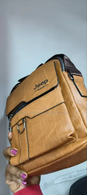 Jeep Classic Messenger Shoulder Bag for Men Women