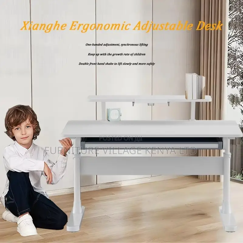 Smart Manual Adjustable Office Study Desk