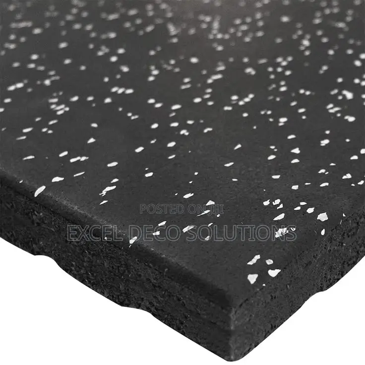 Heavy Duty Rubber Gym Mat – Durable Anti-Slip Gym Flooring