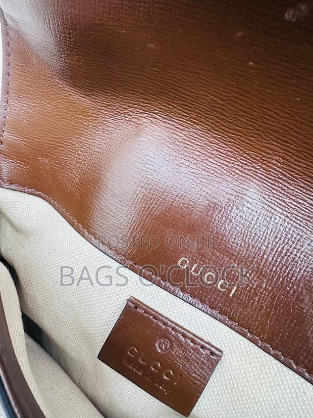 Gucci Horsebit 1955 Mini Shoulder Bag Gg Supreme Canvas With Web Strap - thumbnail 7