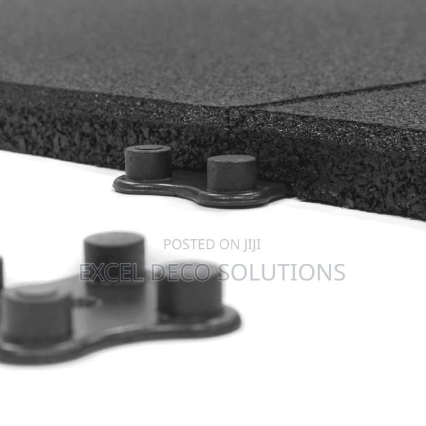 Heavy Duty Rubber Gym Mat With Strong Floor Protection