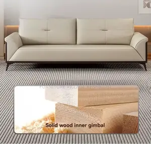 High-Comfort 5-Seater Executive Office Sofa Set