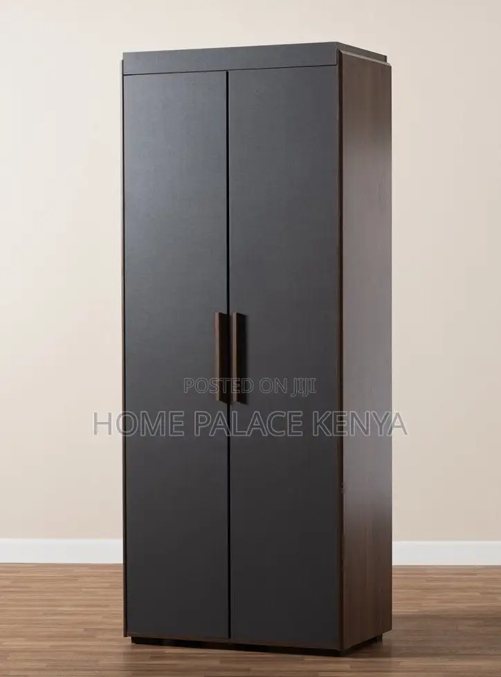 Bedroom Wardrobe: 2 Door Wooden Wardrobe