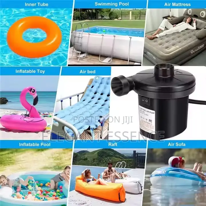 Mini Inflatable Electric Pump for Air Mattresses,Swimming Pool