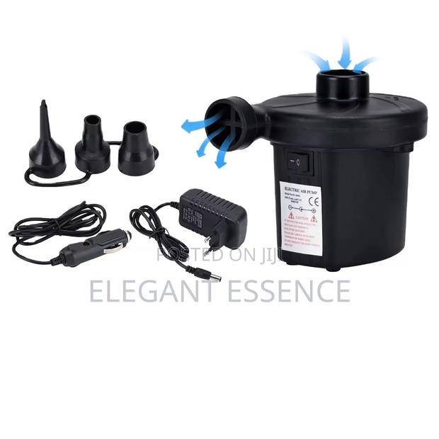 Mini Inflatable Electric Pump For Air Mattresses,Swimming Pool - thumbnail 3