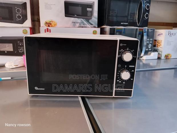 Ramtons Black and White Microwave