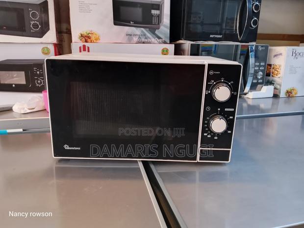 Ramtons Black and White Microwave - thumbnail 2
