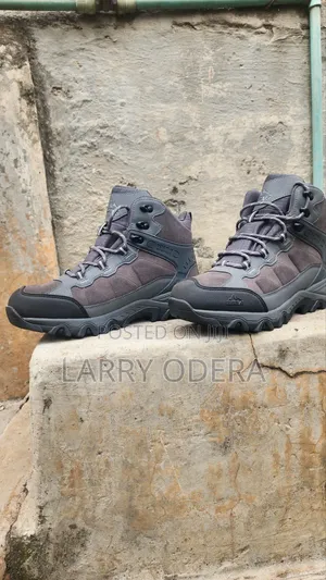 Men's Ankle High Waterproof Hiking Boots Outdoor Lightweight
