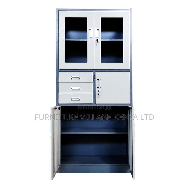 Modern Metallic 2-Door Filling Safe Cabinet - thumbnail 6