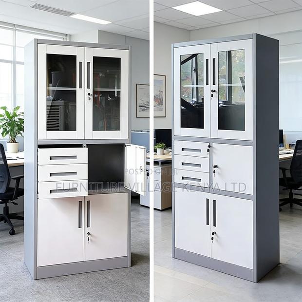 Modern Metallic 2-Door Filling Safe Cabinet - thumbnail 8