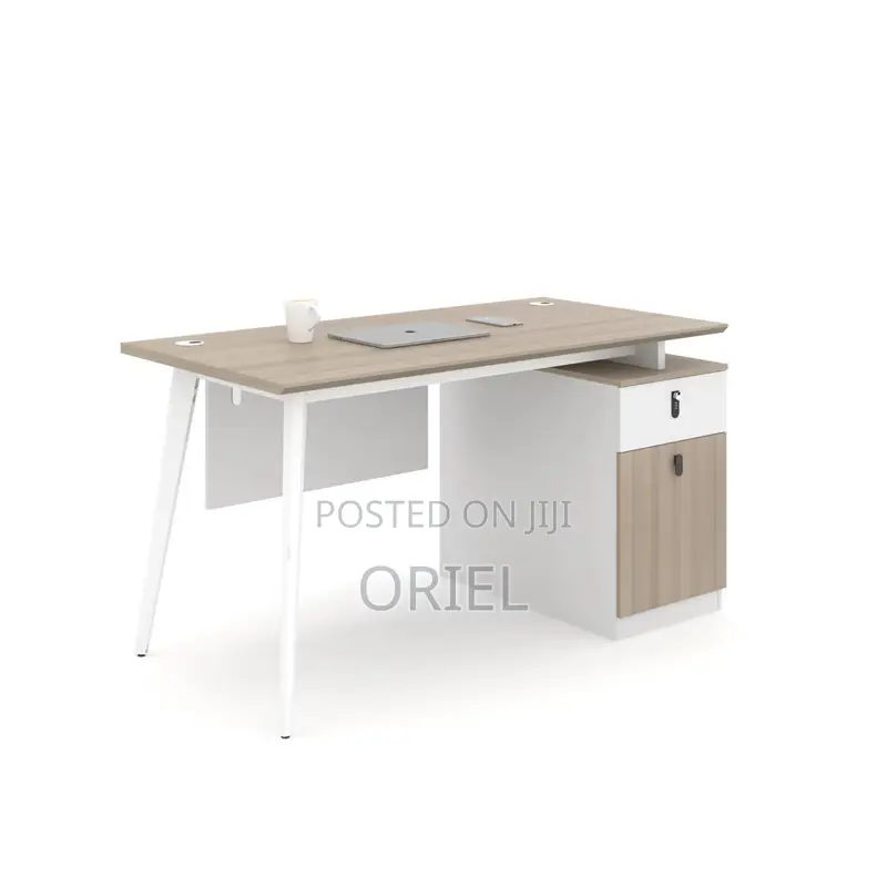 Office Desk : Office 1.4m Staff Productivity Desk