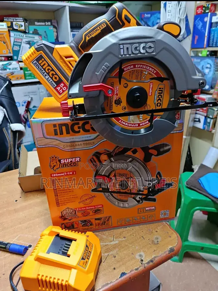 Ingco Cordless Circular Saw 20v
