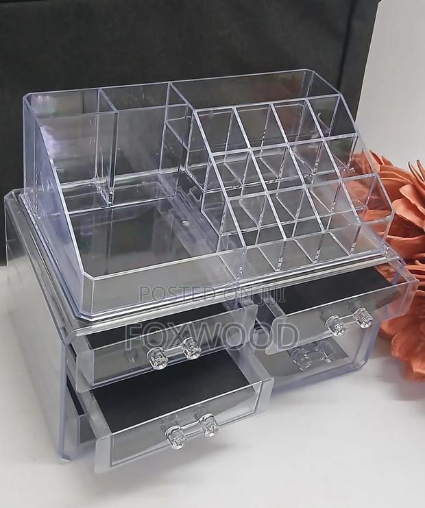 Acrylic Transparent Makeup Drawer// Organizer - thumbnail 2