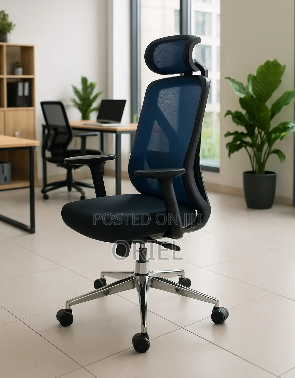 Modern Office Chair : Ergonomic High-Back Office Mesh Chair