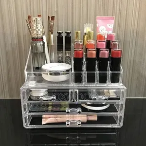 Acrylic Transparent Makeup Drawer// Organizer