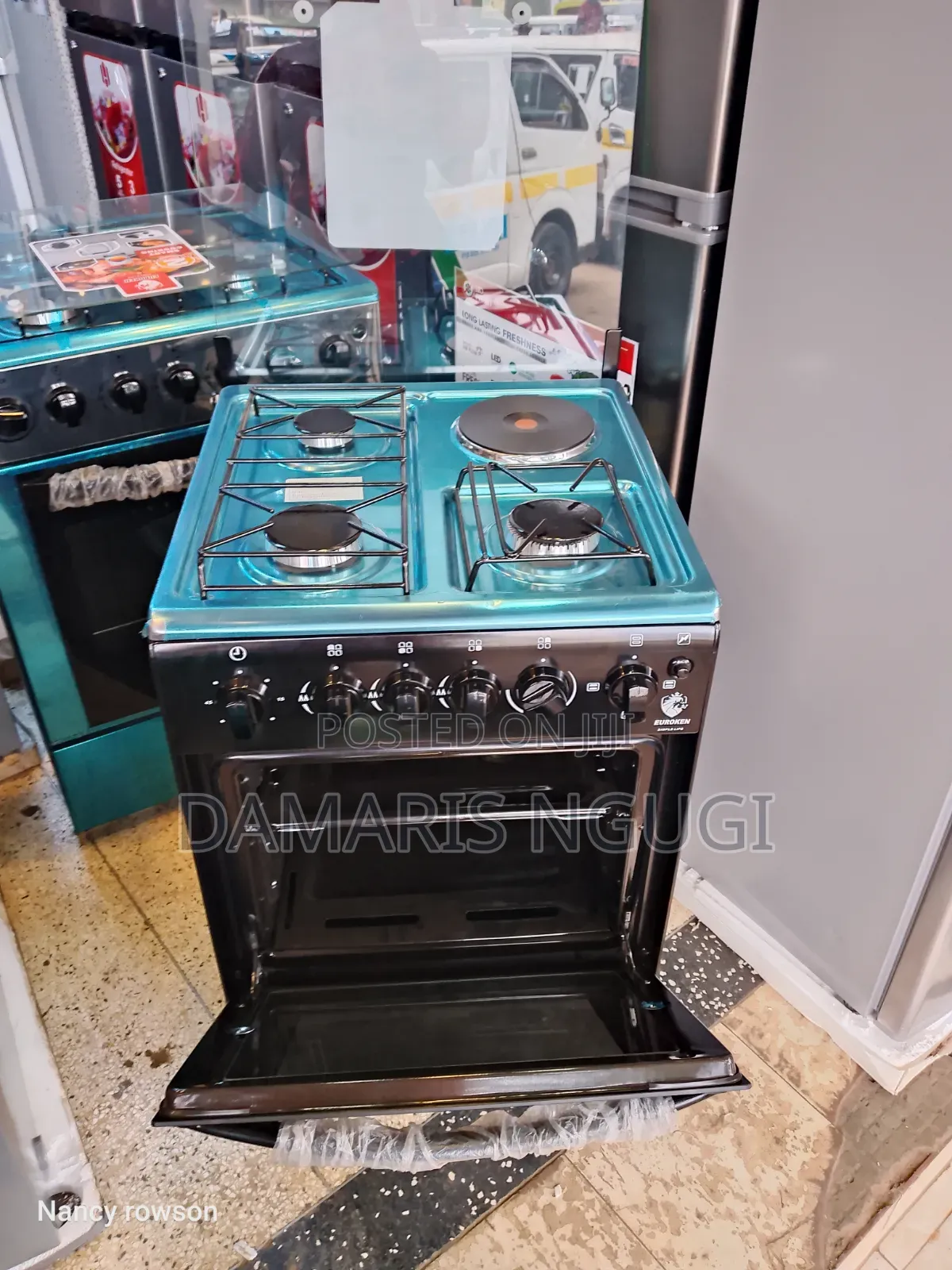 With Electric Oven Euroken Cooker