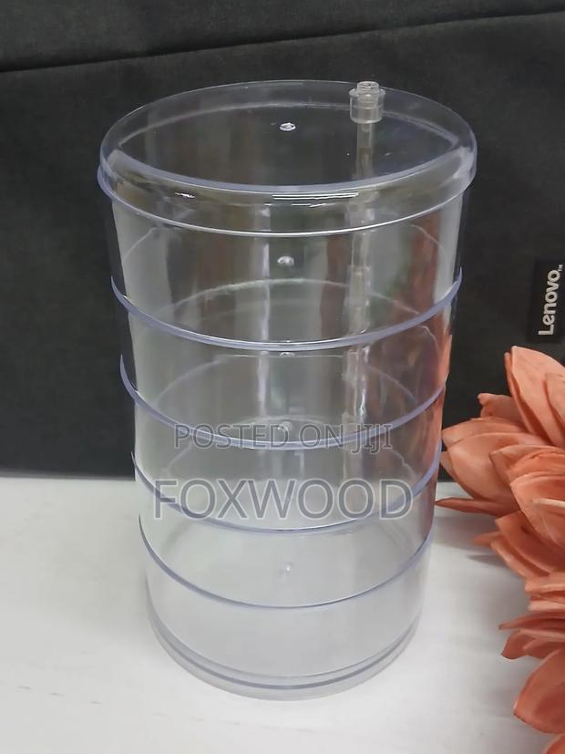 5 Layered Rotating Jewelry Storage Container - thumbnail 2