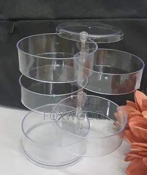 5 Layered Rotating Jewelry Storage Container