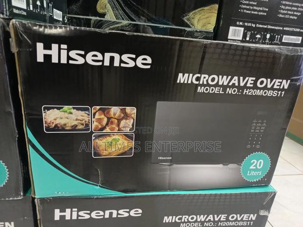 Hisense Digital Microwave 20 Liters Black - thumbnail 2