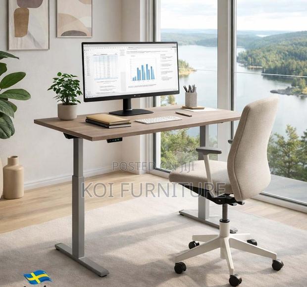 Office Desk; Elevraflex 1.8m Electric Height Adjustable Sit-Stand Desk