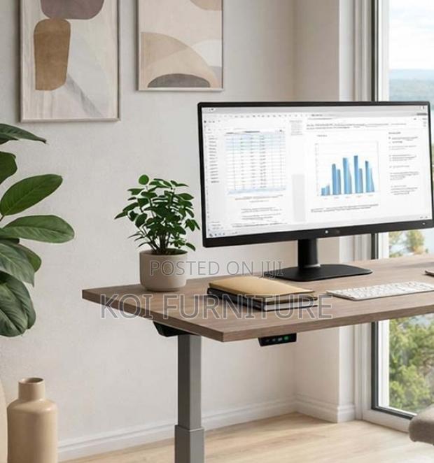 Office Desk; Elevraflex 1.8m Electric Height Adjustable Sit-Stand Desk - thumbnail 7